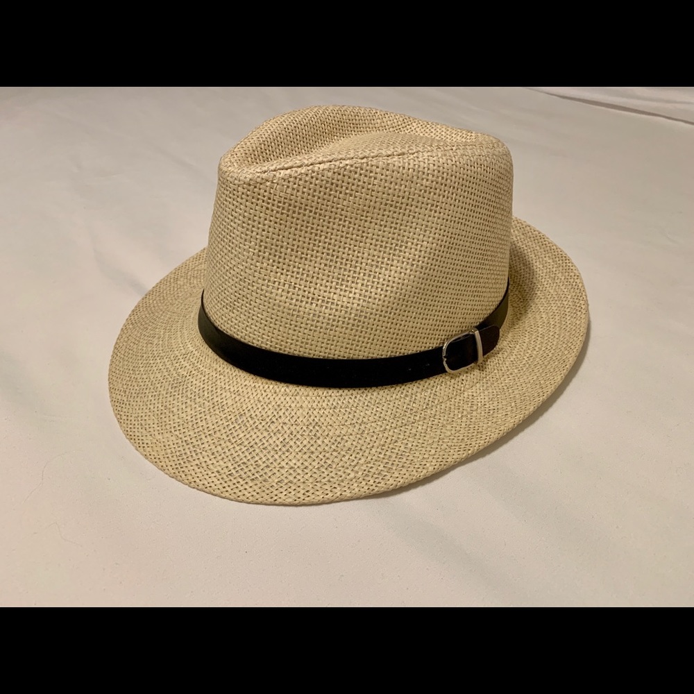 Beige Panama/Fedora/Beach Hat